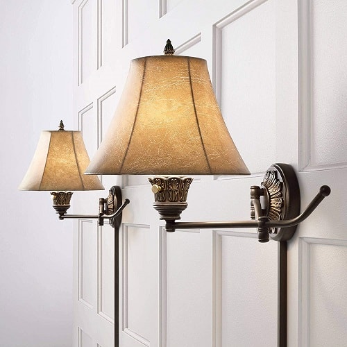 hanging wall mounted bedside lamps