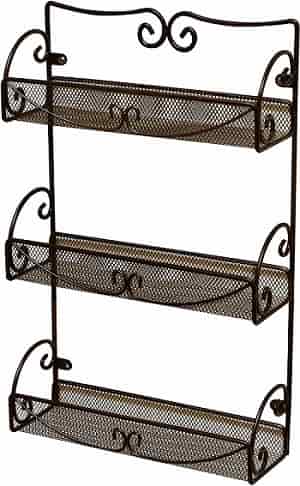Decobros 3-tier Wall Mounted Spice Rack