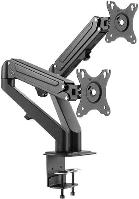 AVLT Vertical Stack Dual Monitor Wall Mount